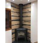 Calefator A Lenha De Canto Dupla Combustão Estela Maris