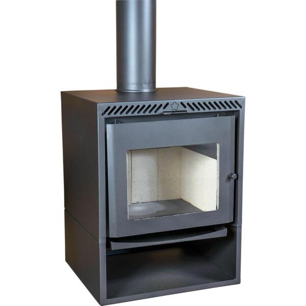 Calefator A Lenha G Dupla Combustão Estela Maris