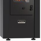 Calefator A Lenha Vulcano Dupla Combustao Preto Fosco