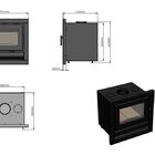 Calefator Inserto 700mm Carenato - Metávila