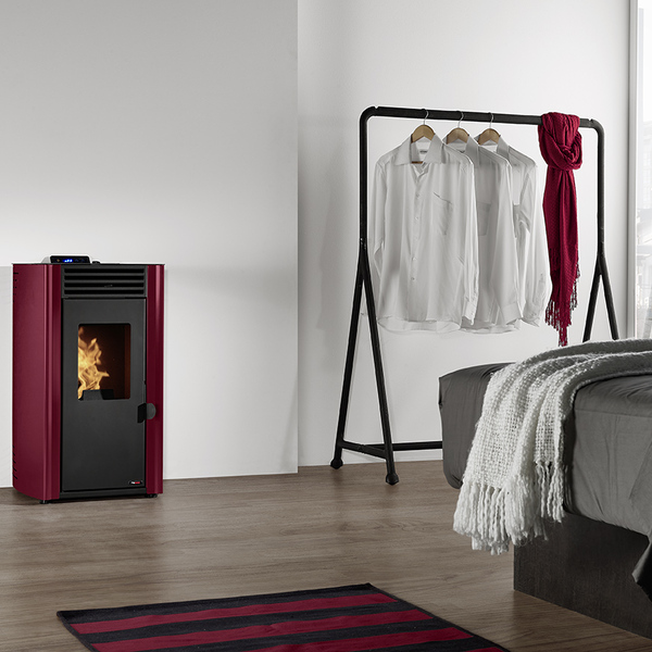 Calefator Lareira Salamandra A Pellet Solzaima First 8kw