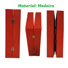 Calendário Advento Natal De Madeira 21x30cm