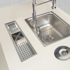 Calha Canal Organizador 60cm Escorredor De Louças Gourmet Emb