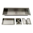Calha Canal Organizador Escorredor Embutir Úmida Inox 60cm