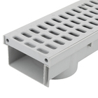 Calha de Piso com Grelha Pratiko 100x13x7cm Polipropileno