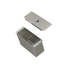 Calha Inox 70cm Para Pratos Talheres Copos Esponja - LudRio