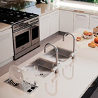 Calha Inox Slim 44x17cm Para Pratos Talheres Copos – Ludrio