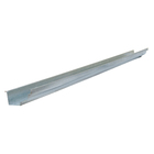 Calha Moldura Galvanizada C28 3m  Calha Forte