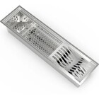 Calha Organizadora Top Embutida De Inox C/ Válvula