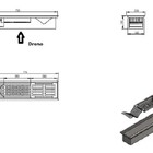 Calha Organizadora Top Embutida De Inox C/ Válvula