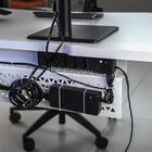 Calha Para Organizar Fios E Cabos 1200mm Branco Elements