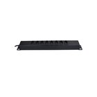 Calha Regua P Rack C 8 Tomadas 10a 19 Preto Max Eletron