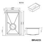 Calha Úmida Aço Escovado