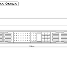 Calha Úmida Canal Equipado Escorredor Louça Inox Embutido