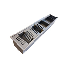 Calha Úmida Canal Organizador Para Cozinha 86x19x14 Inox Cinza