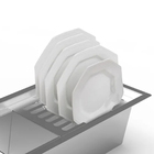 Calha Úmida Embutida Sobreposta Pia de Cozinha em Inox Escorr