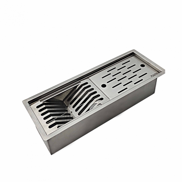 Calha Úmida Escorredor De Louças Em Inox 47cm