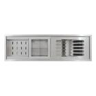 Calha Úmida Organizador Escorredor Inox Embutido Griff Inox