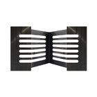 Calha Umida Para Cozinha Aço Inox Preta