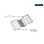 Calha Úmida Sobrepor Tramontina Inox 60x18 C/ Acessórios