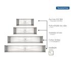 Calha Úmida Tramontina 60 X 18 Cm Em Aço Inox Com Acabamento