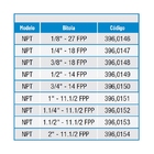 Calibrador De Rosca Npt Anel Passa E Não Passa Zaas - Npt 1.1