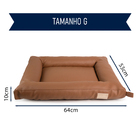 Cama   para Cachorro e Gato G em Tecido Fábrica Pet