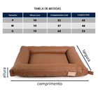 Cama   para Cachorro e Gato G em Tecido Fábrica Pet