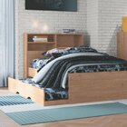 Cama  Auxiliar Infantil Solteiro Com Rodízios Nobre Versátil