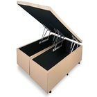 Cama  Baú Bipartido Queen 1 58 X 1 98 Com 4 Articulações Blin