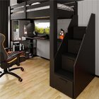 Cama Alta Beliche Infantil/juvenil Star Plus Office Multifunc