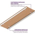 Cama Alta Com Escrivaninha Multifuncional Em Aço Carbono Tubu