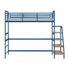 Cama Alta Em Ferro Aço Carbono Tubular Teko Casatema Madeirao