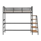 Cama Alta Em Ferro Aço Carbono Tubular Teko Casatema Madeirao