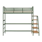 Cama Alta Em Ferro Aço Carbono Tubular Teko Casatema Madeirao