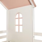 Cama Alta Infantil Club House Sweet Com Escorregador Casatema