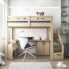 Cama Alta Infantil/juvenil Star Plus Office Multifuncional Ca