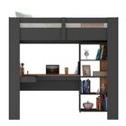 Cama Alta Multifuncional Com Escrivaninha Penteadeira Yescasa