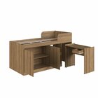 Cama Alta Multifuncional Solteiro Infantil/juvenil Com Estaçã