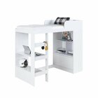 Cama Alta Multifuncional Solteiro Infantil/juvenil Com Estant