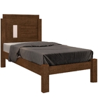 Cama Angra Solteiro Malbec Com Colchão