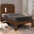 Cama Angra Solteiro Malbec Com Colchão