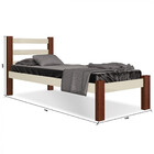 Cama Arauna Guara Solteiro 86x91x199