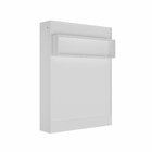 Cama Articulada Casal Com Estante  Branco