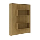 Cama Articulada De Casal Com 2 Nichos Cm8016 Amêndoa