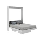 Cama Articulada De Casal Com 2 Nichos Cm8016 Branco