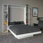 Cama Articulada De Casal Com 8 Prateleiras E 2 Nichos 209,9x1