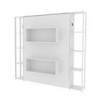 Cama Articulada De Casal Com 8 Prateleiras E 2 Nichos 209,9x1