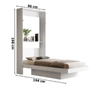 Cama Articulada Solteiro Branco – Vj Móveis