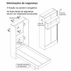 Cama Articulada Solteiro Com Estante 8300  Branco